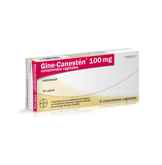 GINE CANESTEN 100 MG 6...