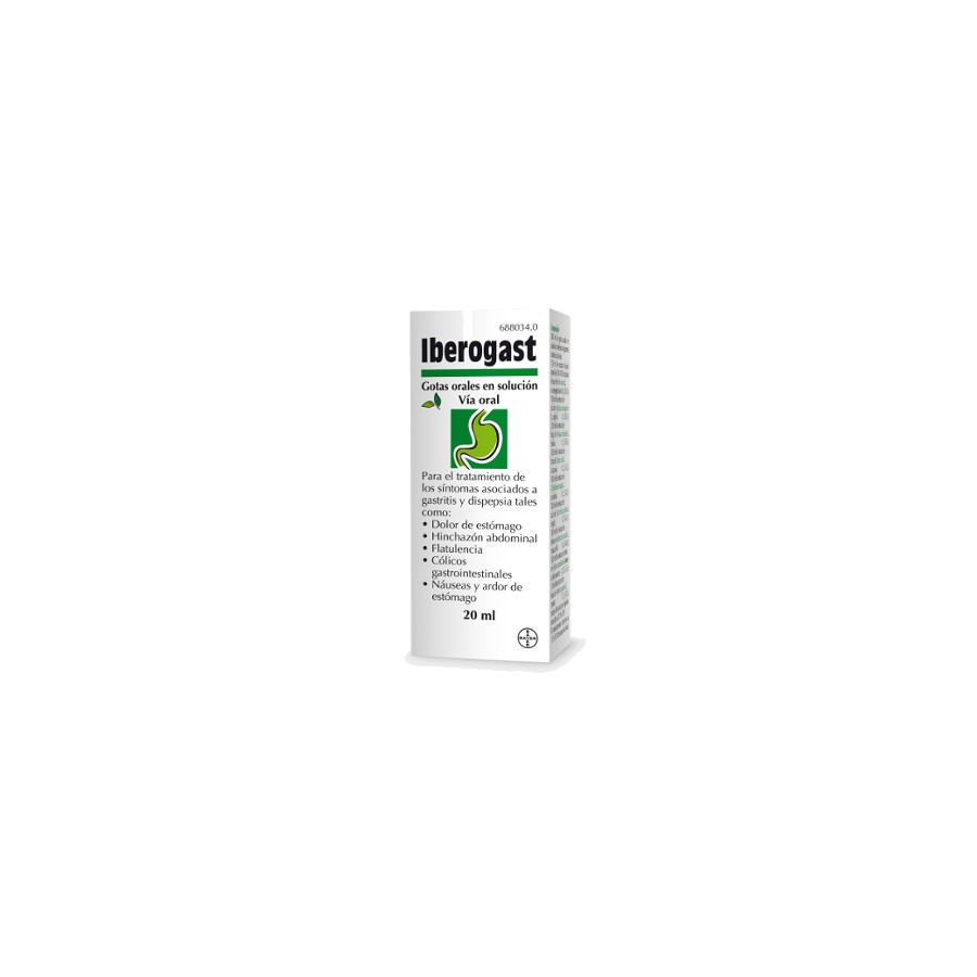 IBEROGAST GOTAS ORALES SOLUCION 20 ML  ACIDEZ