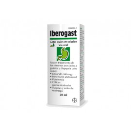 IBEROGAST GOTAS ORALES SOLUCION 20 ML