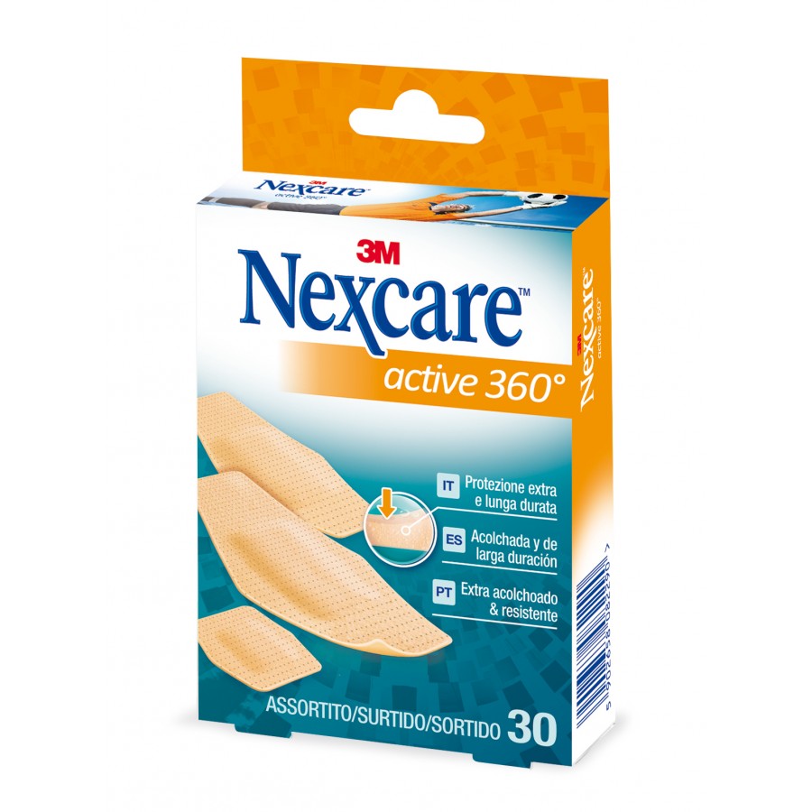 3M NEXCARE ACTIVE 360 SURTIDO 30 U