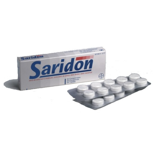 SARIDON 20 COMPRIMIDOS