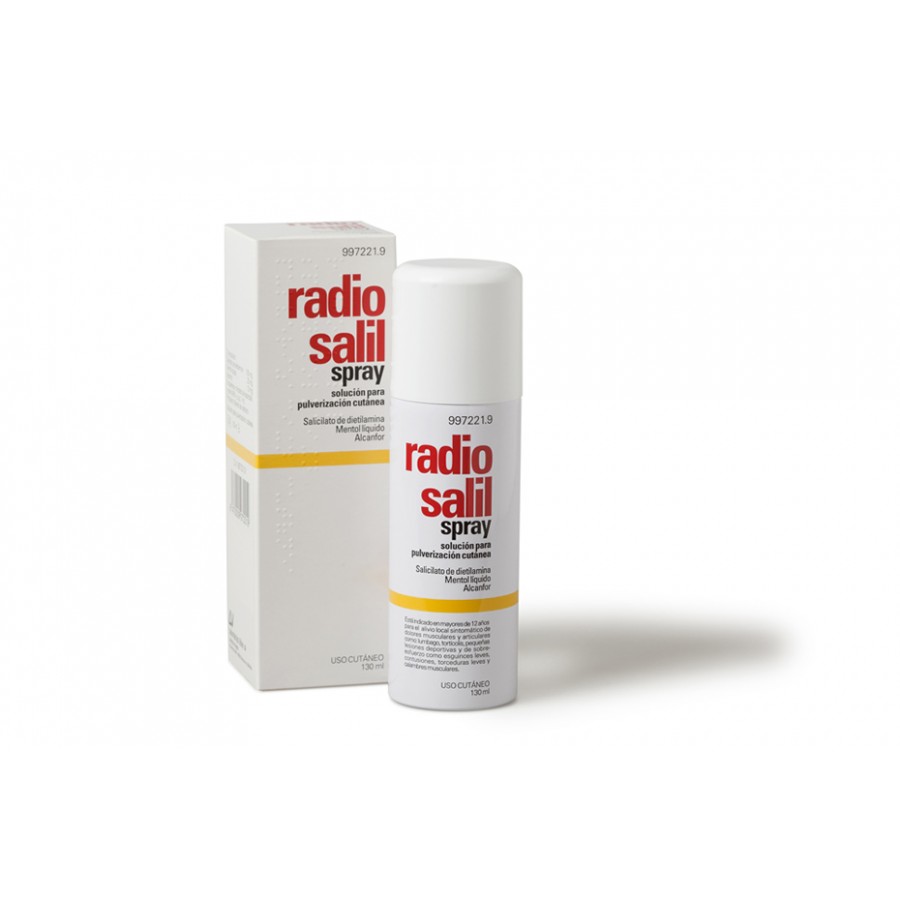 RADIO SALIL SPRAY AEROSOL TOPICO 130 ML