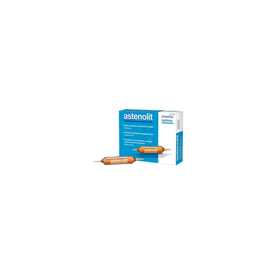 ASTENOLIT AMPOLLAS BEBIBLES 12 AMP