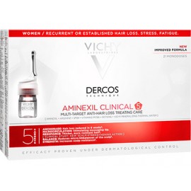 VICHY DERCOS AMINEXIL CLINICAL 5 MUJER 6 ML 21 M