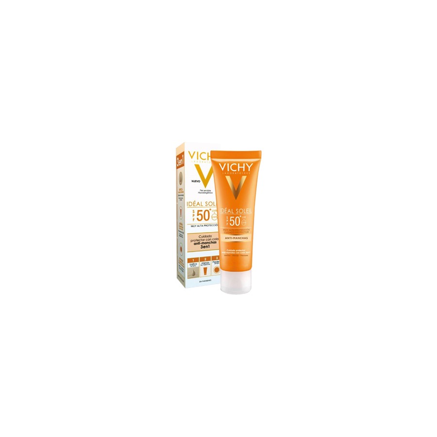 VICHY IDEAL SOLEIL SPF-50+ CUIDADO ANTIMANCHAS 3