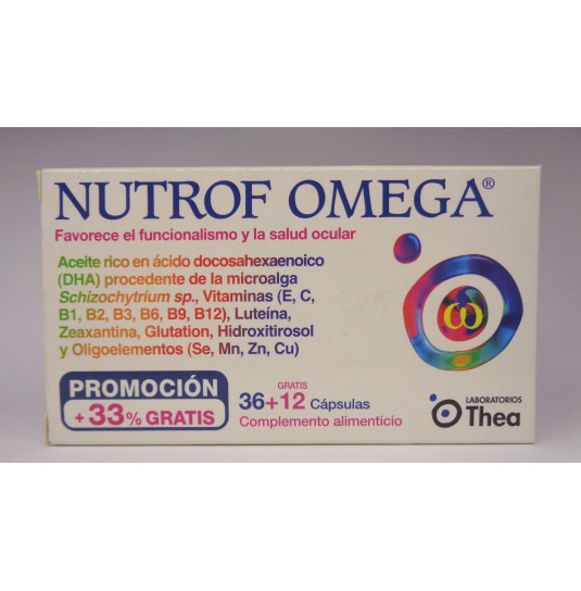 NUTROF OMEGA 60 CAPSULAS