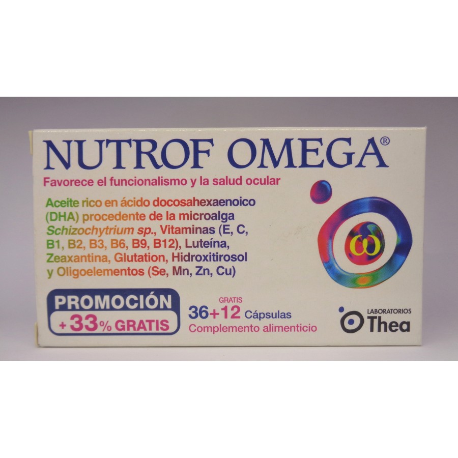 NUTROF OMEGA 60 CAPSULAS