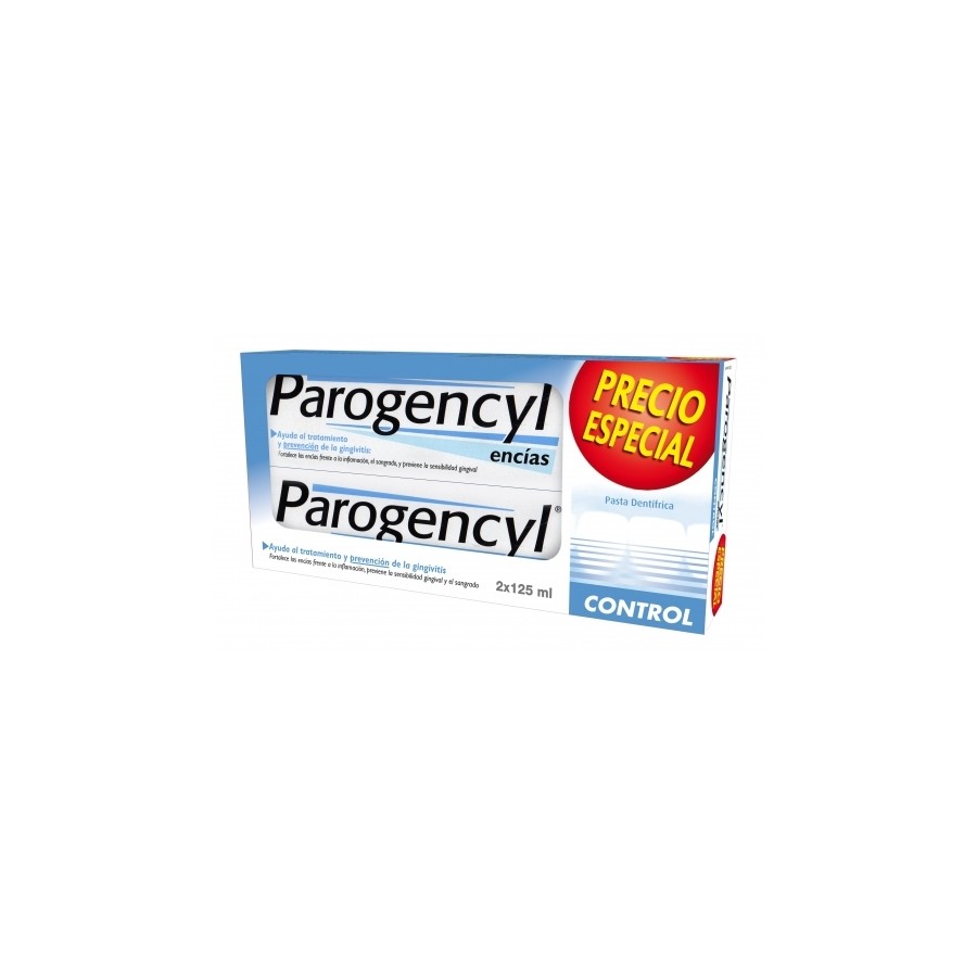 PAROGENCYL DUO CONTROL PASTA DENTAL 125 ML 2 U