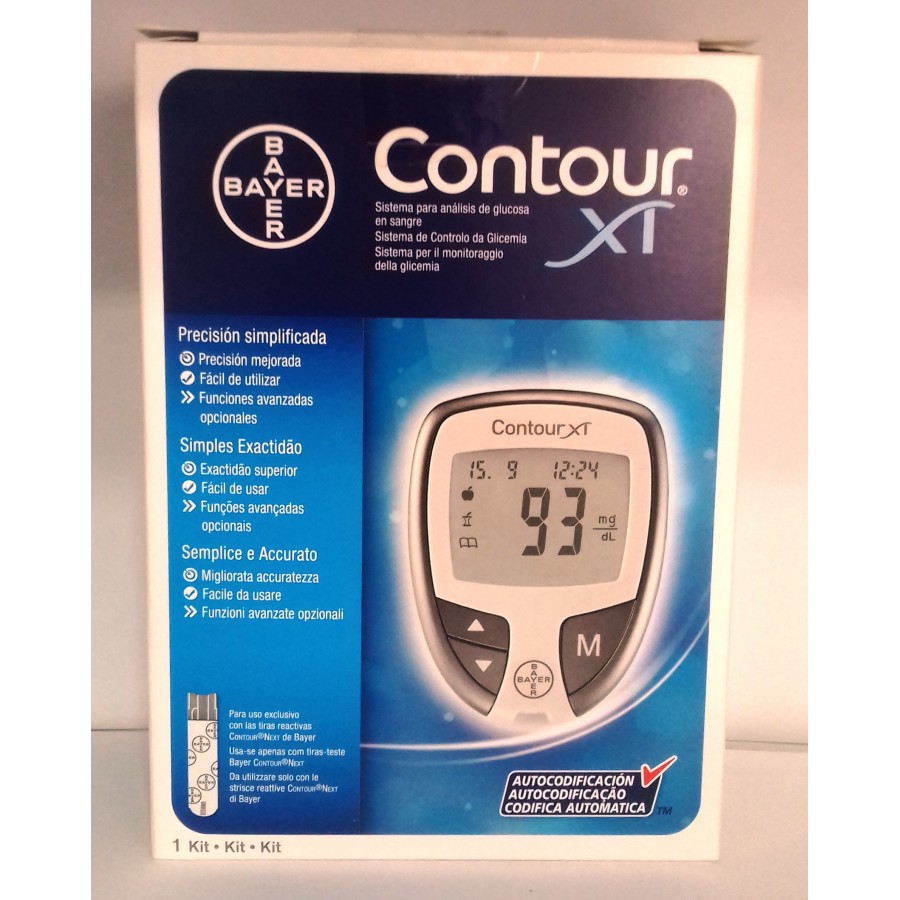 GLUCOMETRO CONTOUR XT BAYER