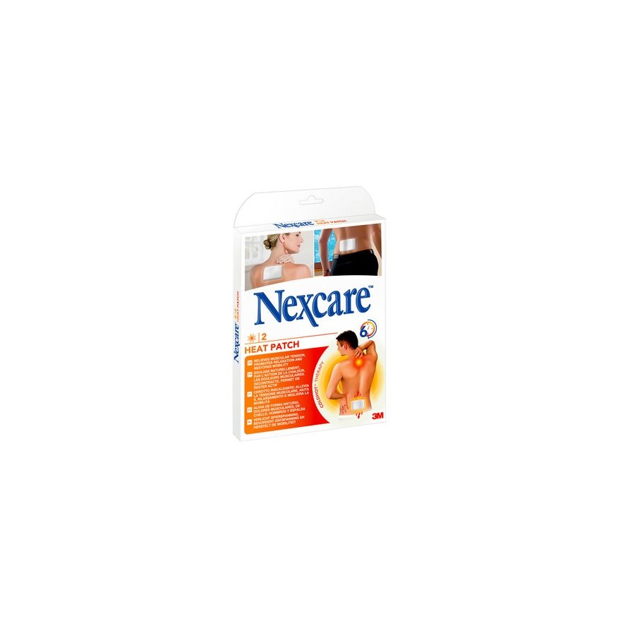 NEXCARE PARCHE CALOR 2 U 9.5 X 13 CM