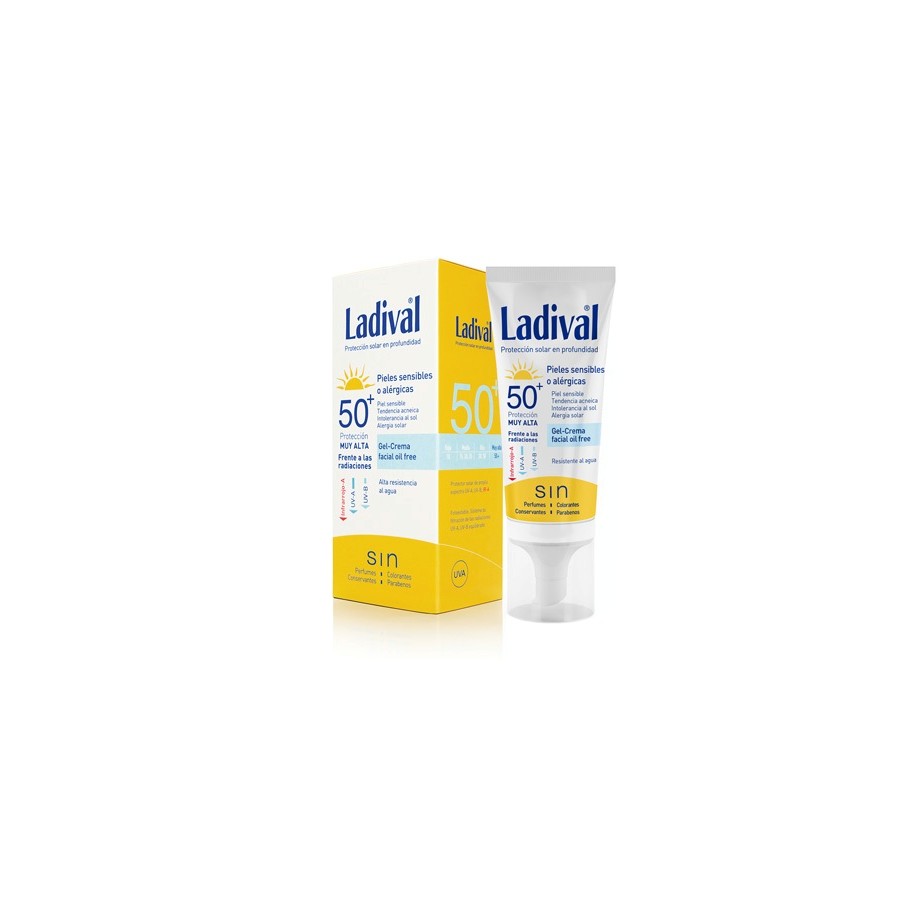 LADIVAL ALERGIA FPS50+ GEL-CREMA 50 ML