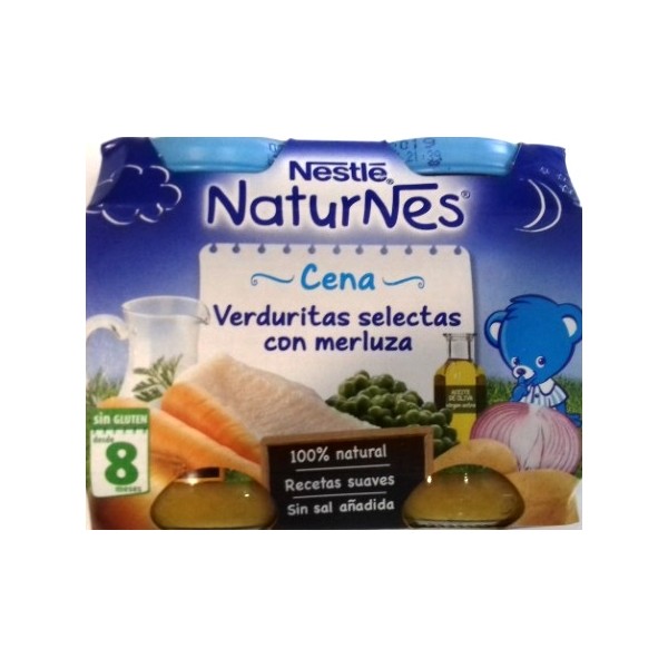 NESTLE T CENA VERDURITAS CON MERLUZA 2 X 200 G