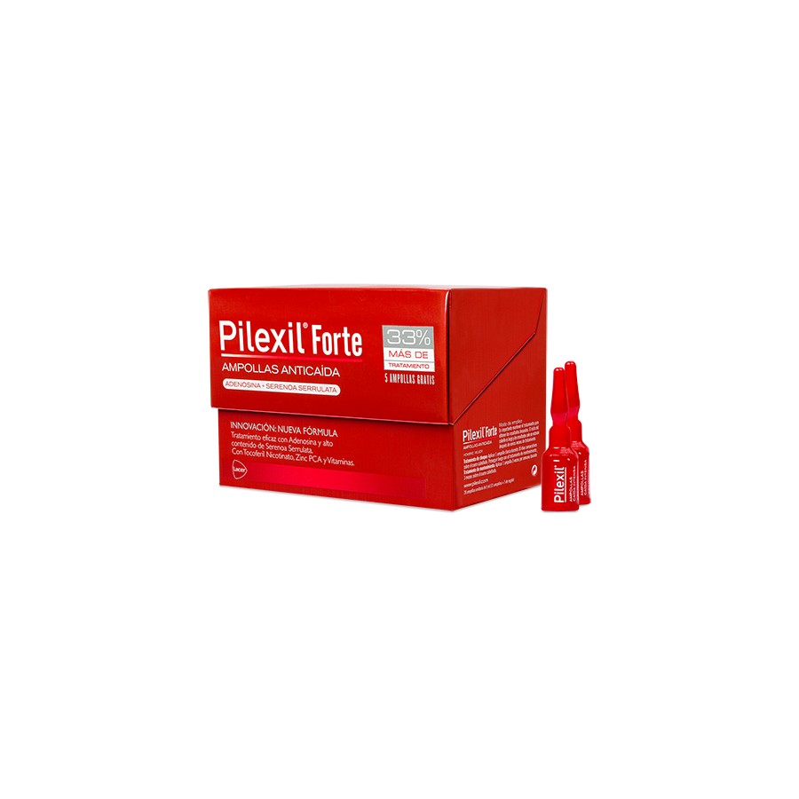 PILEXIL FORTE AMPOLLAS ANTICAIDA 5 ML 20 AMPOLLAS