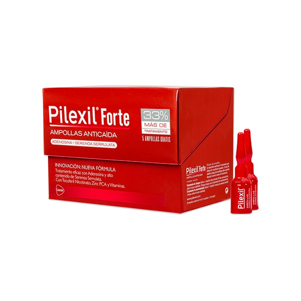 PILEXIL FORTE AMPOLLAS ANTICAIDA 5 ML 20 AMPOLLAS
