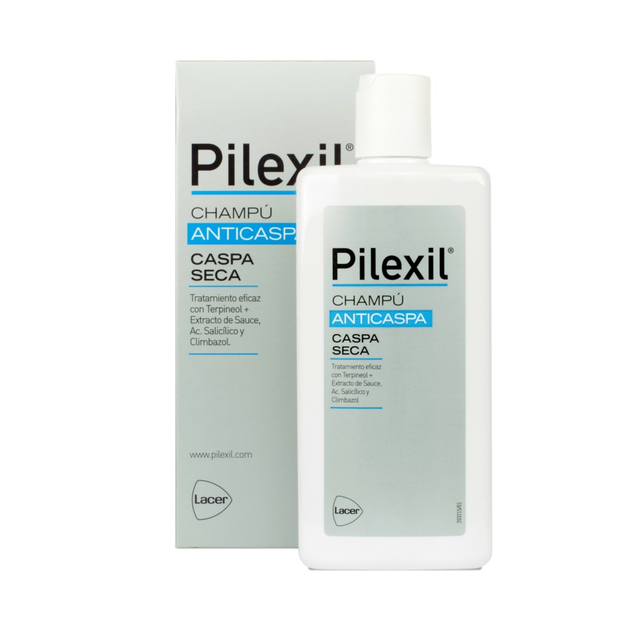 PILEXIL CHAMPU CASPA SECA 300 ML