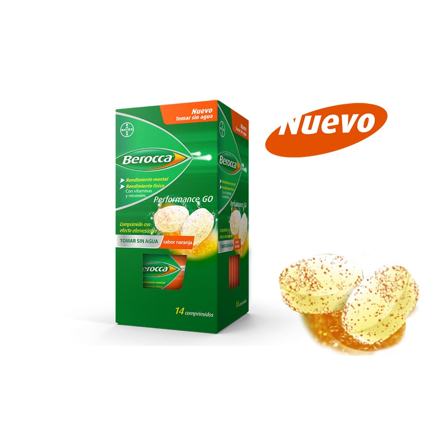 BEROCCA PERFORMANCE GO 14 COMPRIMIDOS