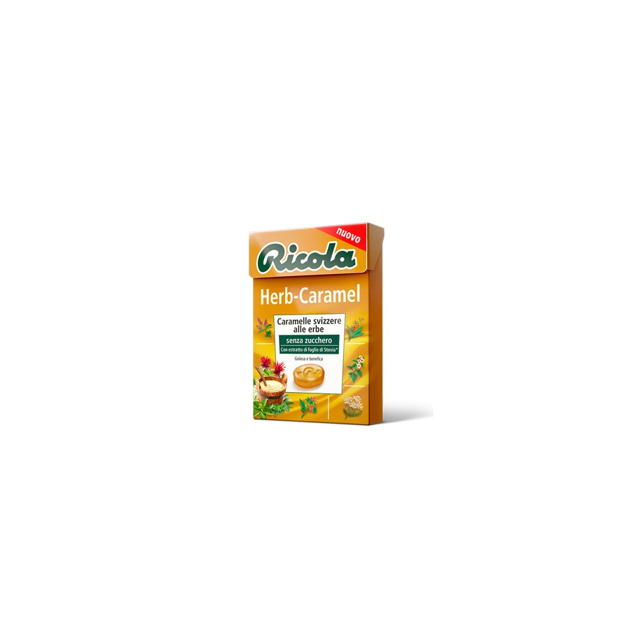 RICOLA CARAMELOS SIN AZUCAR HIERBAS - CARAMELO 5