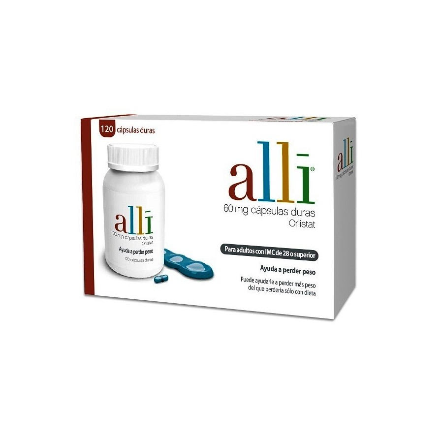 ALLI 60 MG 120 CAPSULAS (FRASCO)