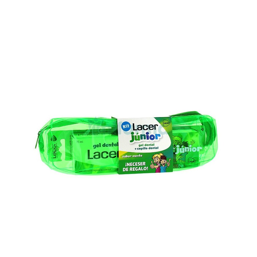 LACER GEL DENTAL JUNIOR MENTA 75 ML + CEPILLO