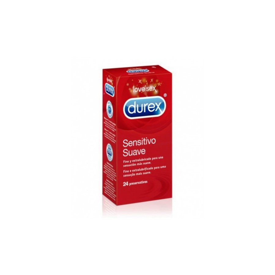 DUREX PRESERVATIVOS SENSITIVO SUAVE 12U