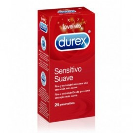 DUREX PRESERVATIVOS SENSITIVO SUAVE 12U