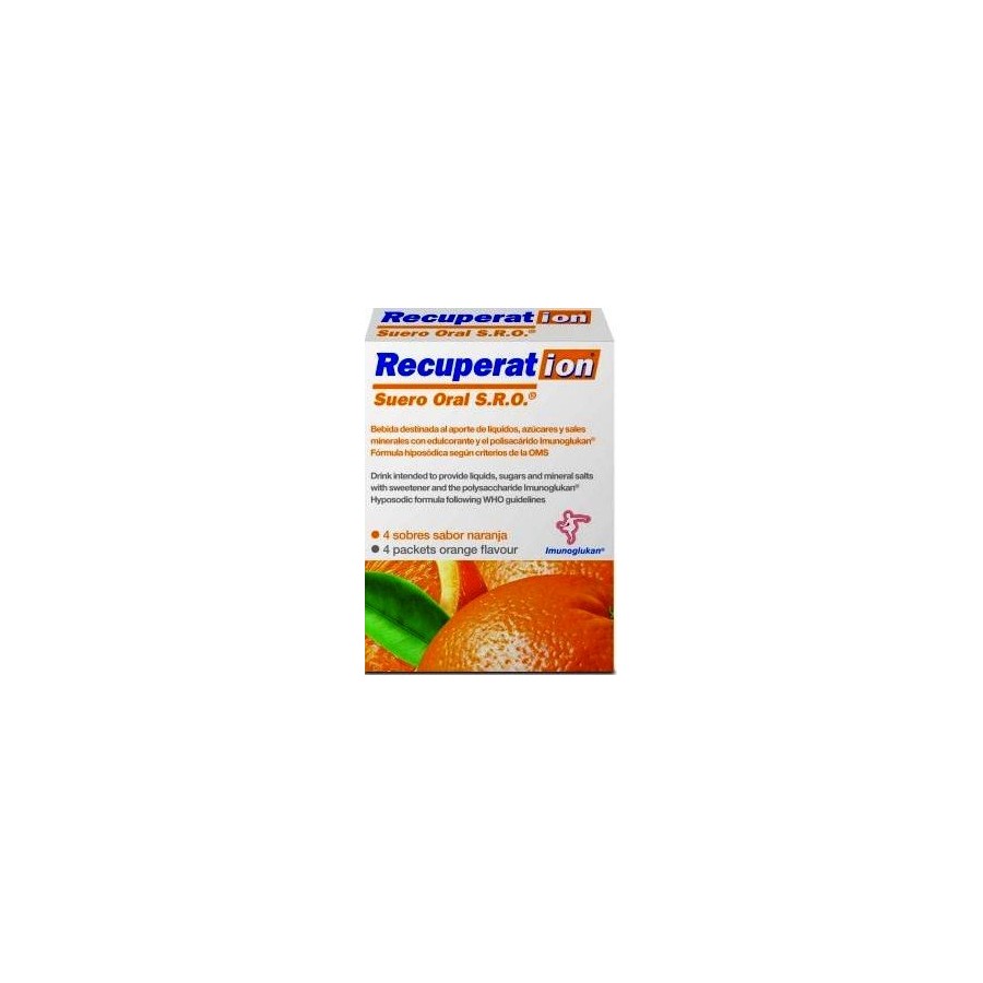 RECUPERAT-ION SUERO ORAL NARANJA 4 SOBRES