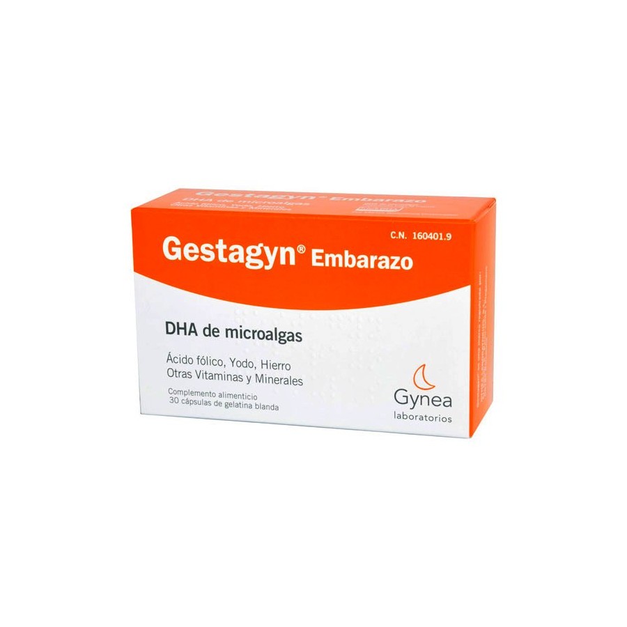 GESTAGYN EMBARAZO DHA 30 CAPSULAS