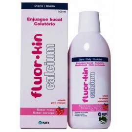 FLUOR KIN INFANTIL CALCIO ENJUAGUE BUCAL 500 ML