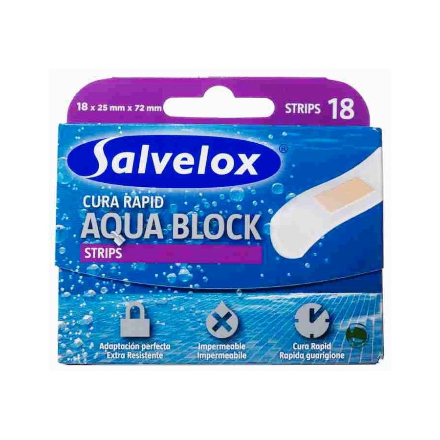 SALVELOX CURA RAPID AQUA BLOCK APOSITO ADHESIVO