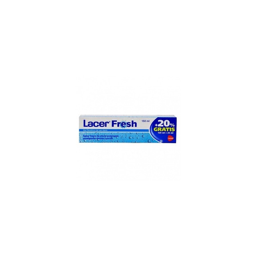 LACERFRESH GEL DENTIFRICO 125 ML + 25 ML GRATIS