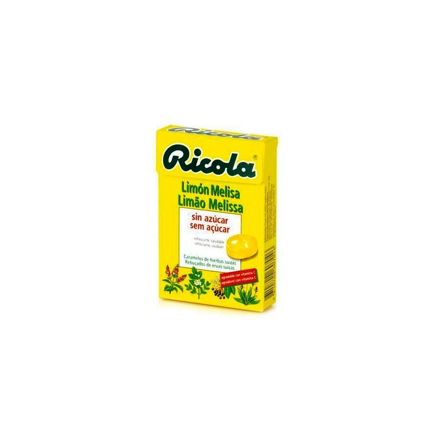 RICOLA CAJA LIMON MELISA (SIN AZUCAR) 50 G
