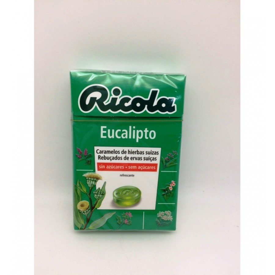 RICOLA CAJA EUCALIPTO (SIN AZUCAR) 50G