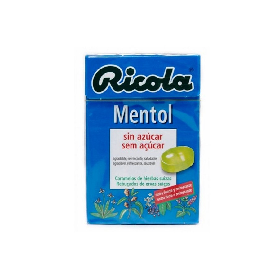 RICOLA CARAMELOS MENTOL S/A 50 G