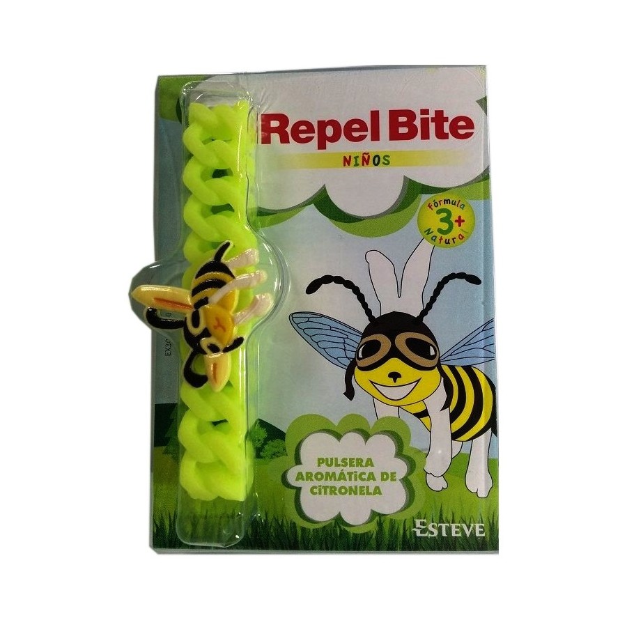 REPEL BITE NIÑOS PULSERA CON CITRONELA