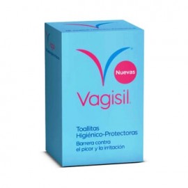 VAGISIL TOALLITAS HIGIENICO PROTECTORAS 10 TOALL