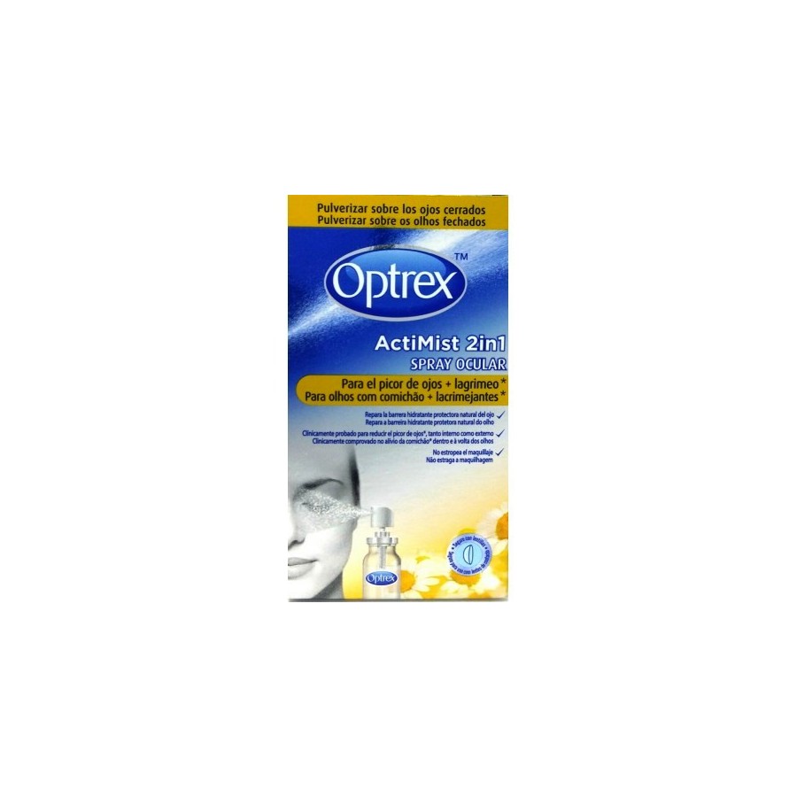 OPTREX ACTIMIST 2 EN 1 PICOR DE OJOS+ LAGRIMEO S