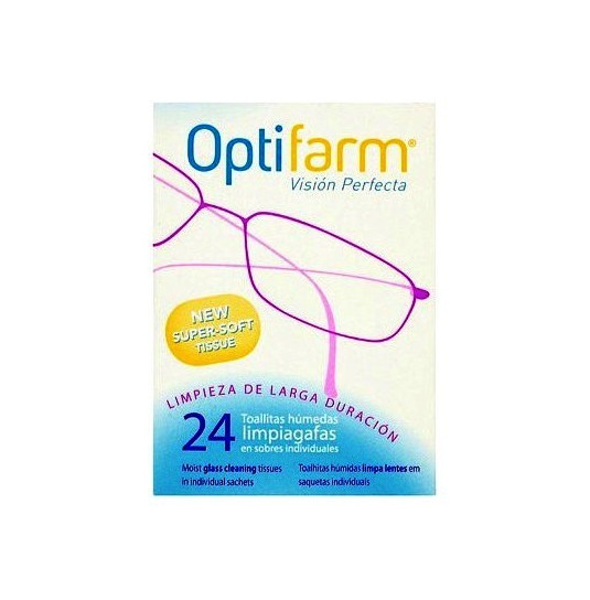 OPTIFARM 24 TOALLITAS...
