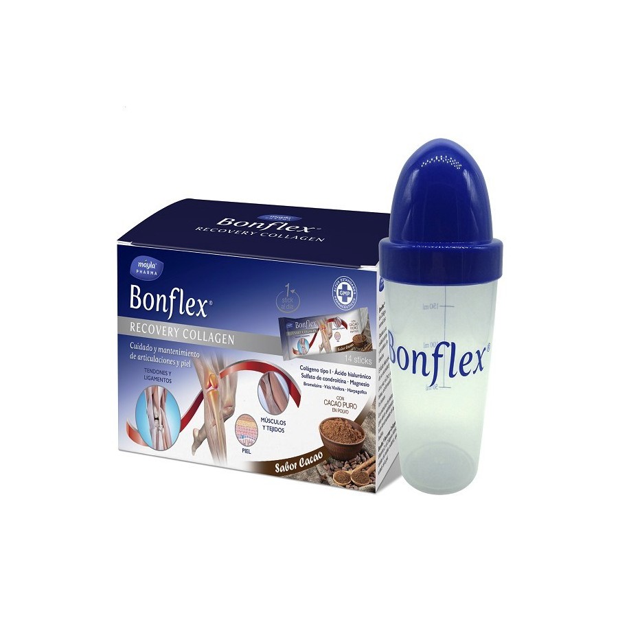 BONFLEX RECOVERY COLLAGEN CACAO 14 STICK