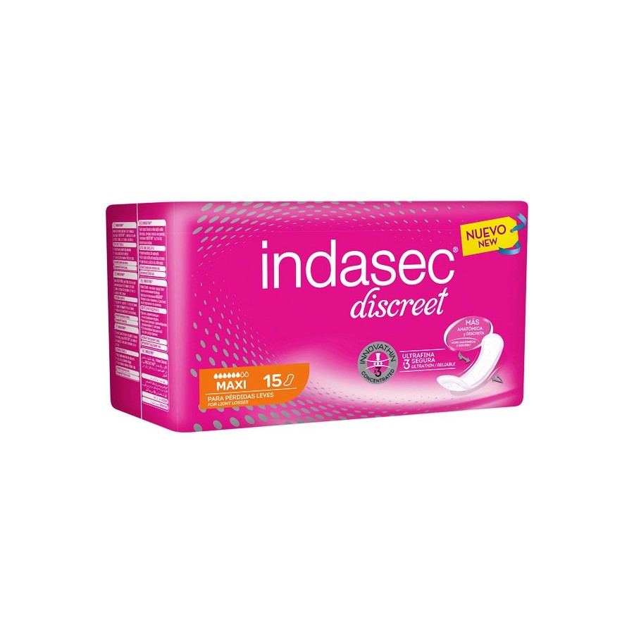 INDASEC MAXI 15 UNIDADES