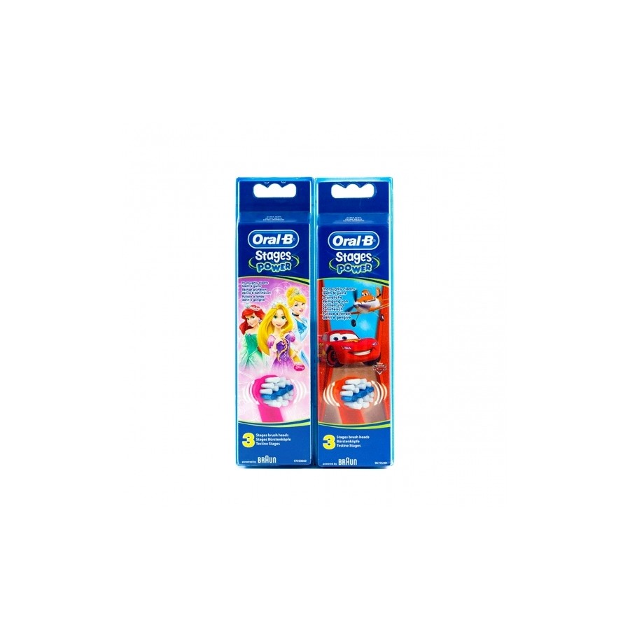 ORAL B RECAMBIO CEPILLO ELECTRICO INFANTIL 3 U
