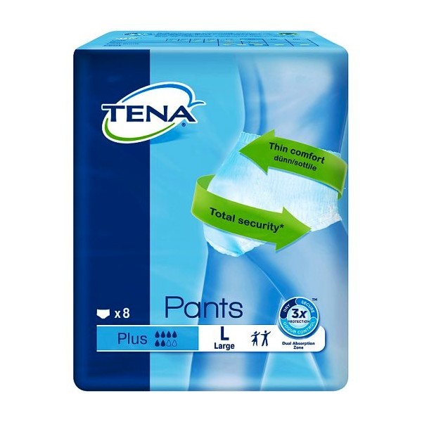 TENA PANTS PLUS LARGE