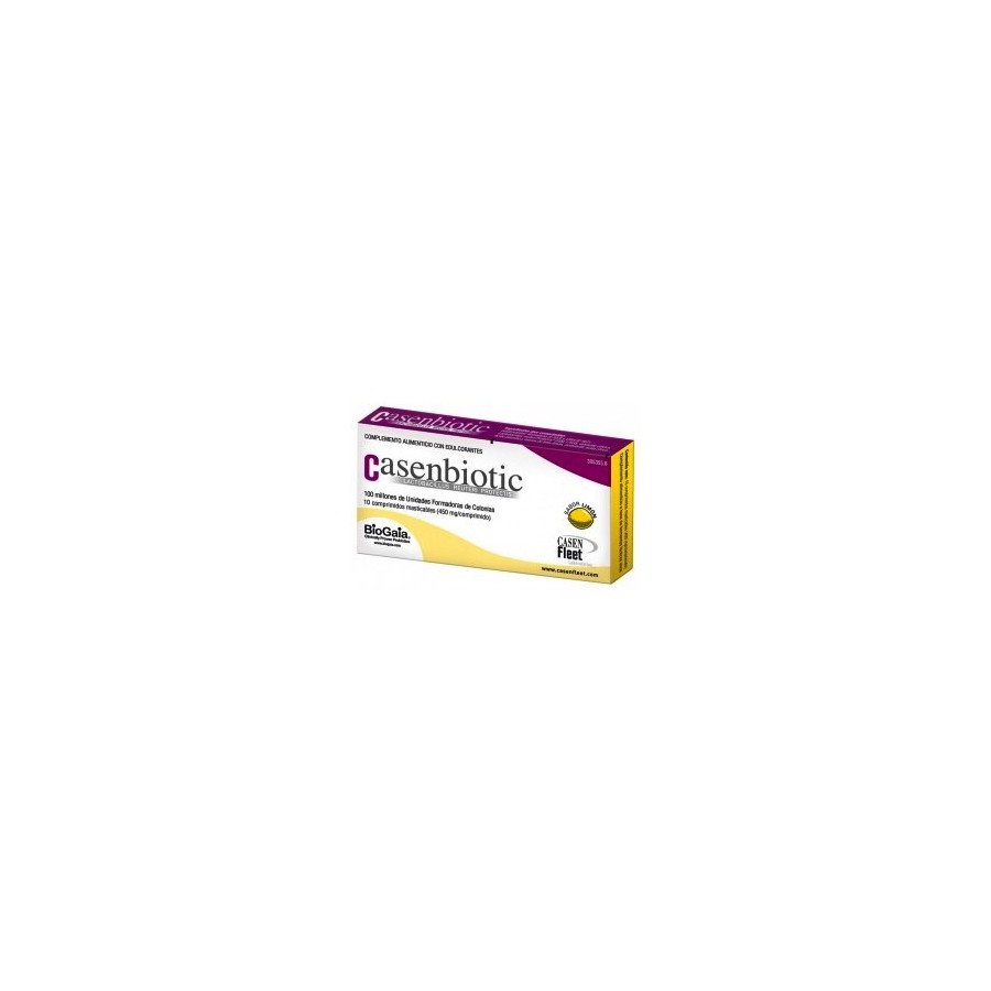 CASENBIOTIC 10 COMPRIMIDOS LIMON