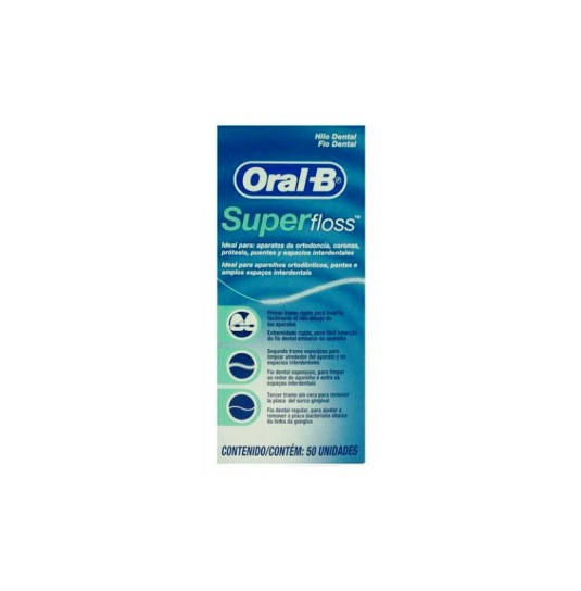 ORAL B SUPERFLOSS HILO...