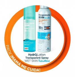 ISDIN HYDRO2 LOTION + TRANSPARENT SPRAY WET NIÑOS