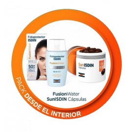 ISDIN FUSION WATER + SUNISDIN 60 CAPSULAS