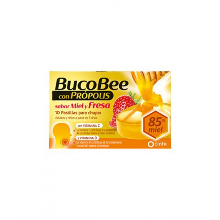 BUCOBEE CON PROPOLIS PASTILLAS PARA CHUPAR MIEL