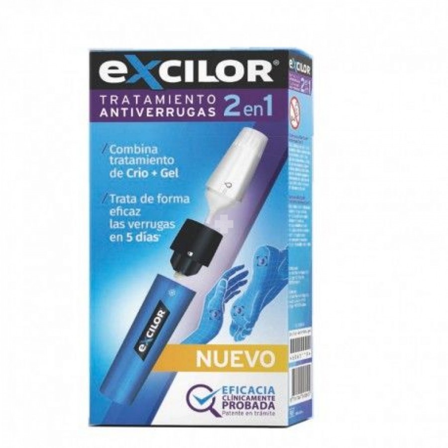 EXCILOR TRATAMIENTO ANTIVERRUGAS 2 EN 1