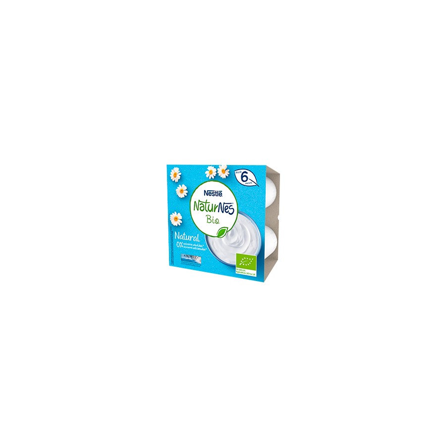 NESTLE NATURNES BIO YOGURT NATURAL 4X90G