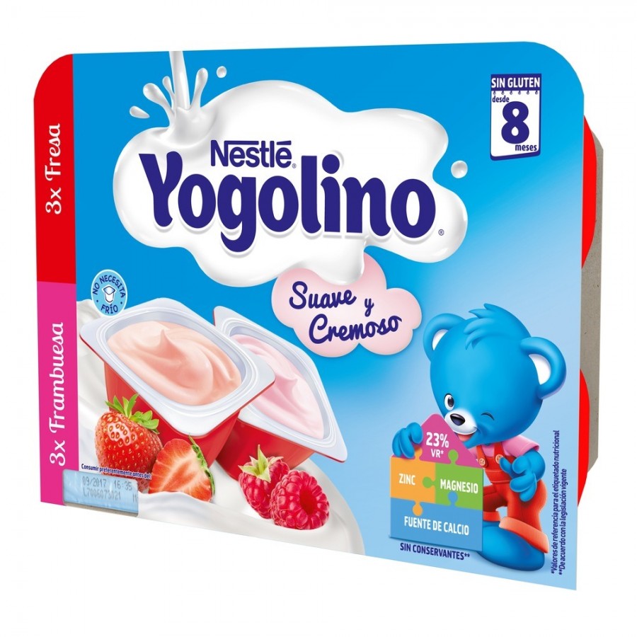 NESTLE IOGOLINO SUAVE Y CREMOSO 100 G 3 TARRINAS