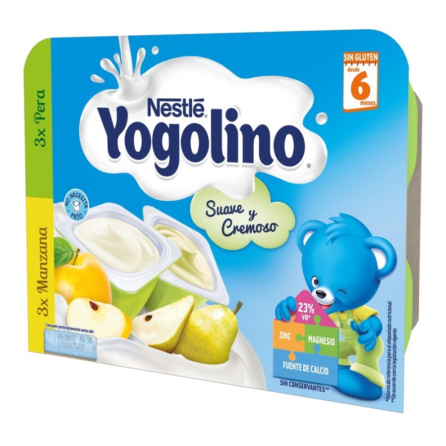 NESTLE IOGOLINO SUAVE Y CREMOSO 100 G 6 TARRINA